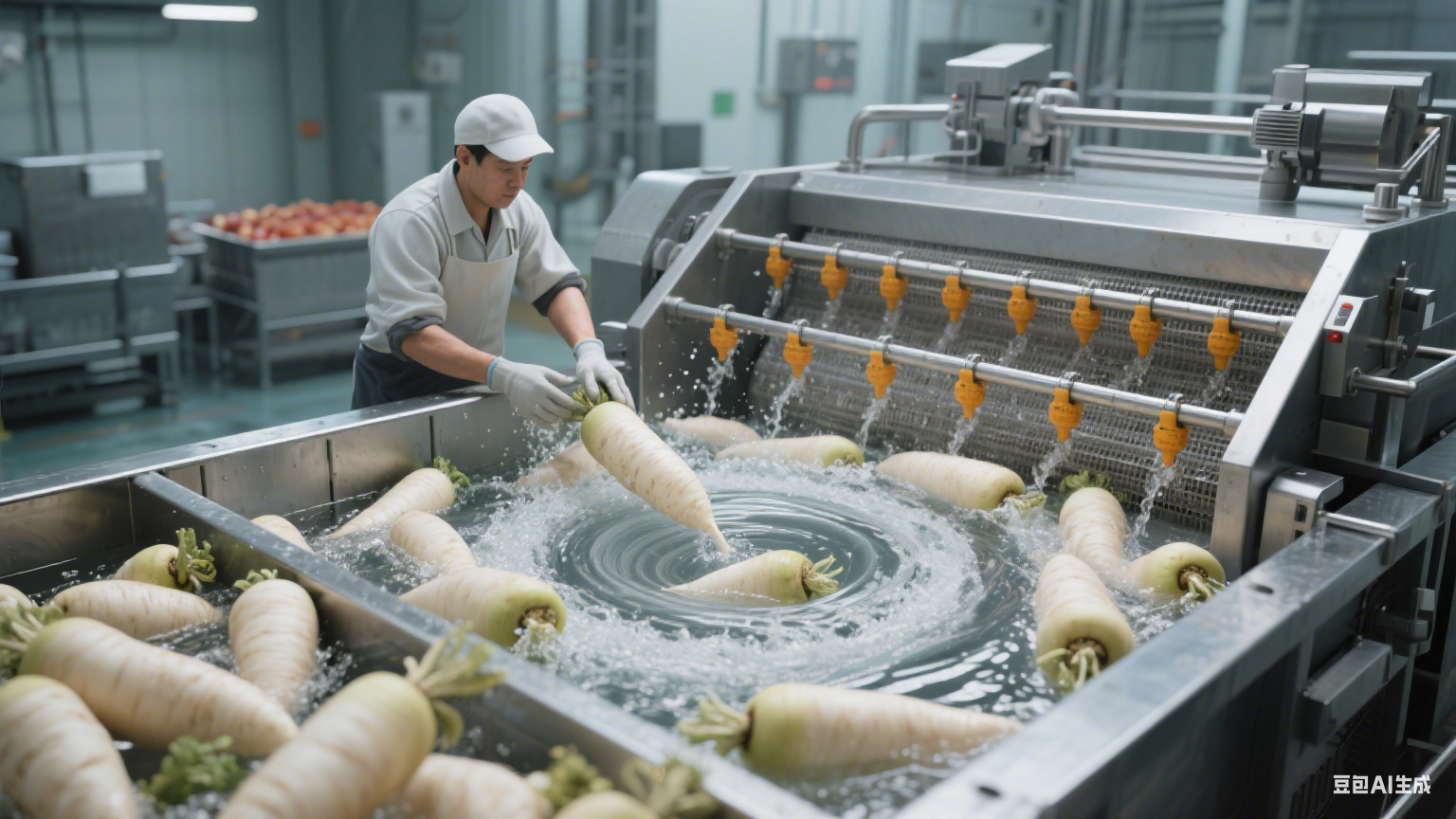 涡流清洗机:食品厂蔬菜加工的 “清洁效率担当”(2) 涡流清洗机:食品厂蔬菜加工的 “清洁效率担当”(2)
