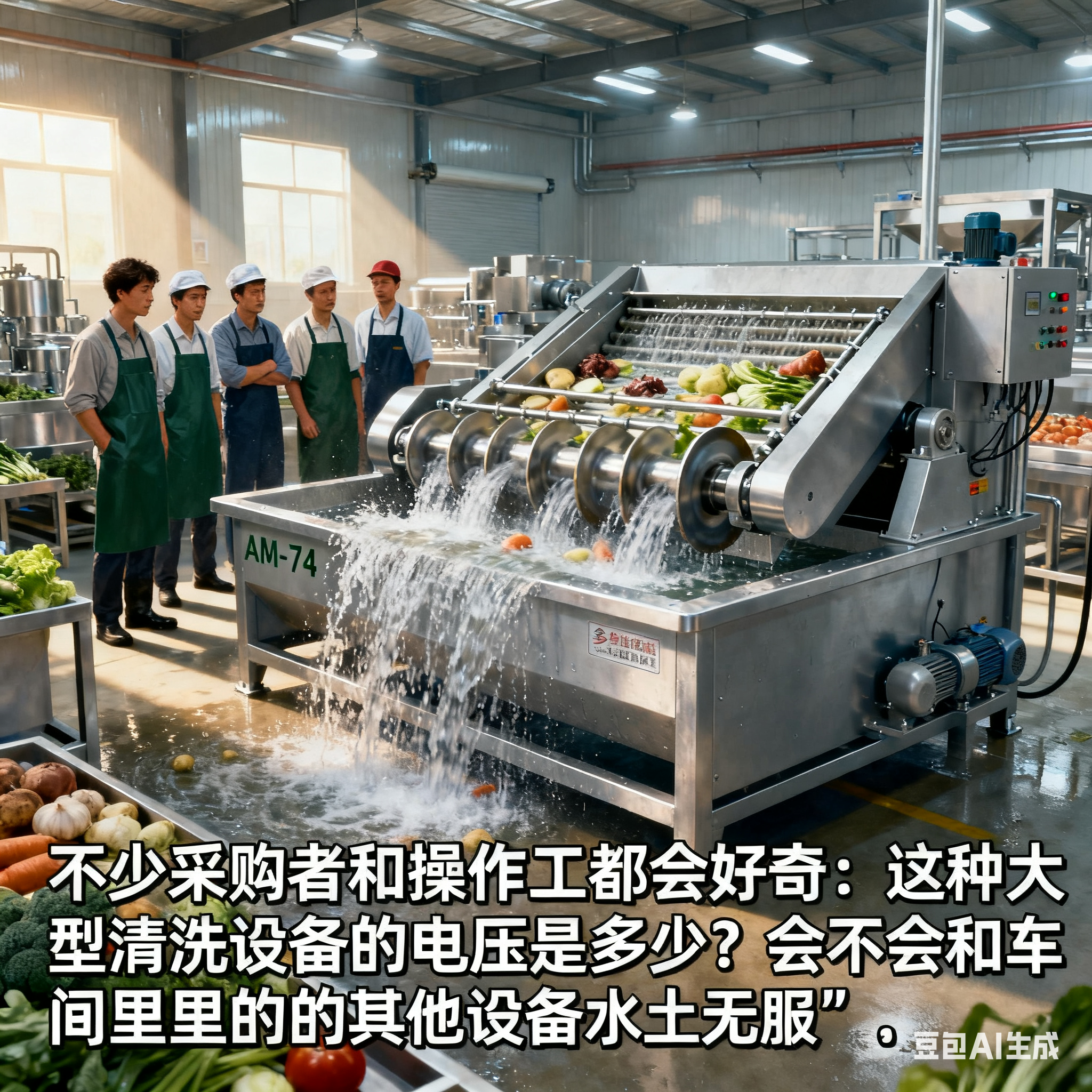 AM-74 涡流清洗机，电压藏着什么门道？(1)