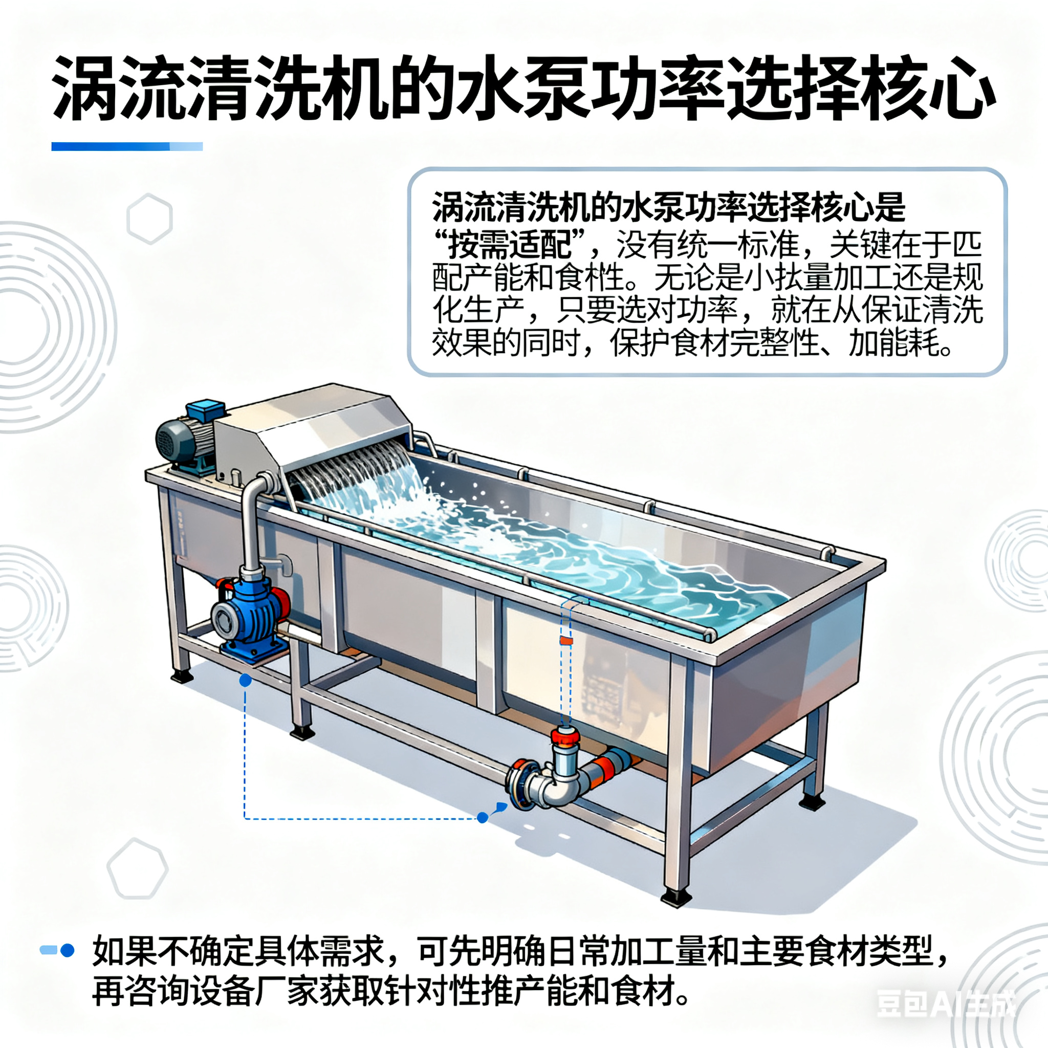 涡流清洗机，水泵功率选多少合适？(7)