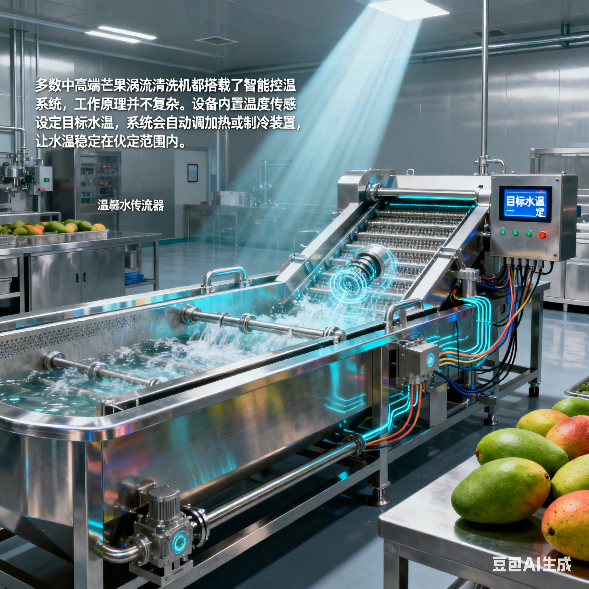 芒果涡流清洗机，是智能控温的吗？(2)