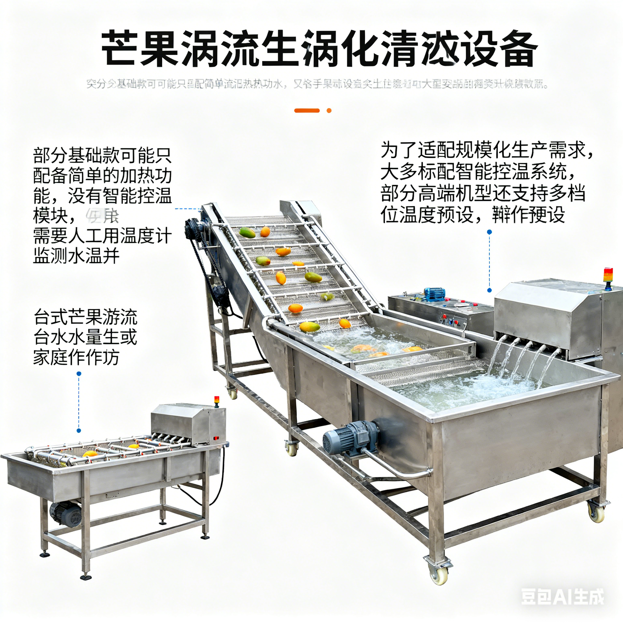 芒果涡流清洗机，是智能控温的吗？(3)