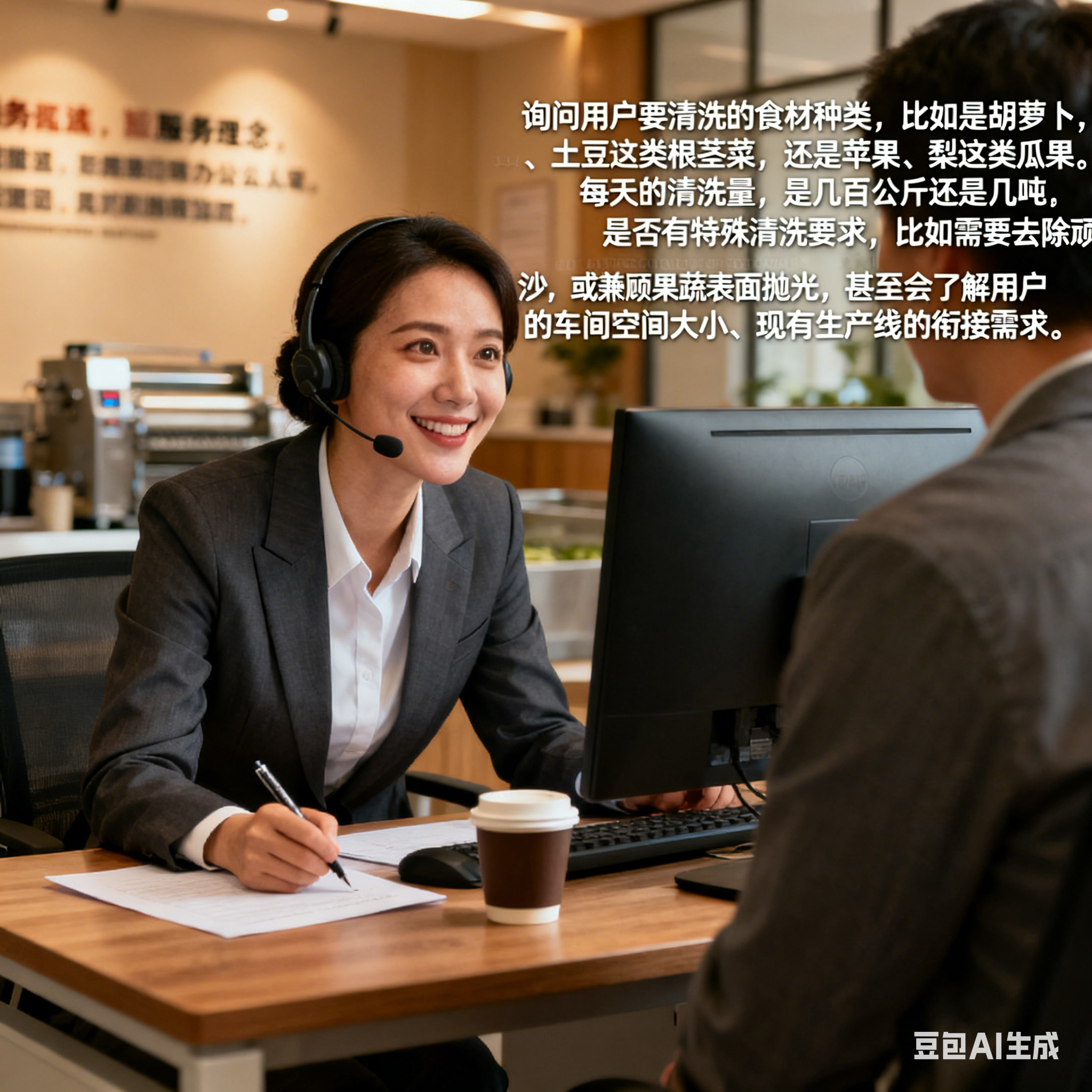 自动翻转连续式涡流清洗机，售前服务有多贴心？(2)